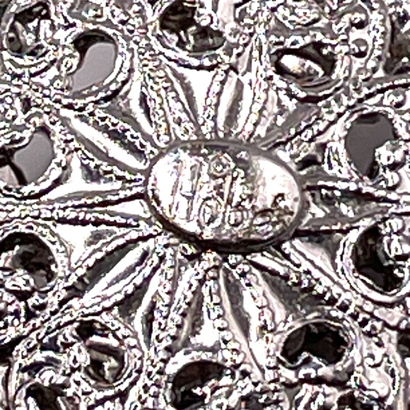 Hobe Signed Vintage Rhinestone Pin Brooch Pendant - Picture 4 of 10